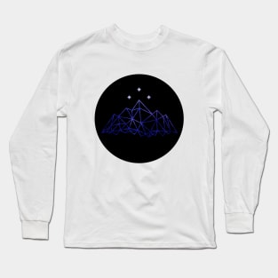 The night court - space outline Long Sleeve T-Shirt